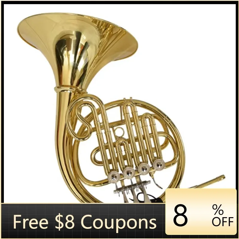 STLF Performing Calworth Quad Double Row B Flat to F Horn Good Sound Instrument