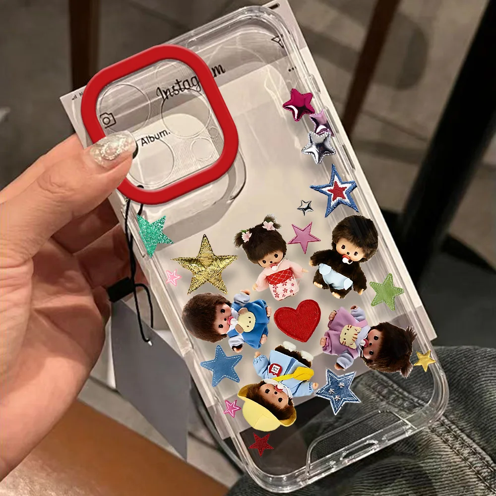 Schöne Monchhichis Handyhülle für Samsung Galaxy S26 S25 S24 S23 S22 S21 S20 FE Note20 Note10 Edge Plus Ultra Lite 5G Cover – Detail 15