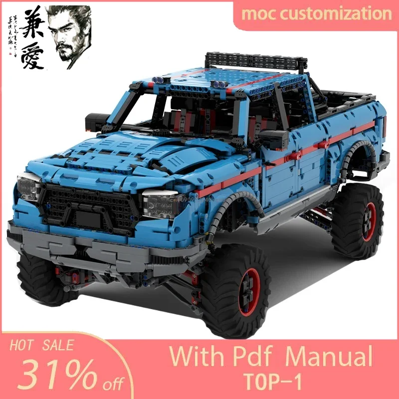 

5064 шт. Moc креативные технические Dodged RAM Extreme внедорожные автомобильные строительные блоки модель кирпичи для мальчиков DIY игрушки подарки
