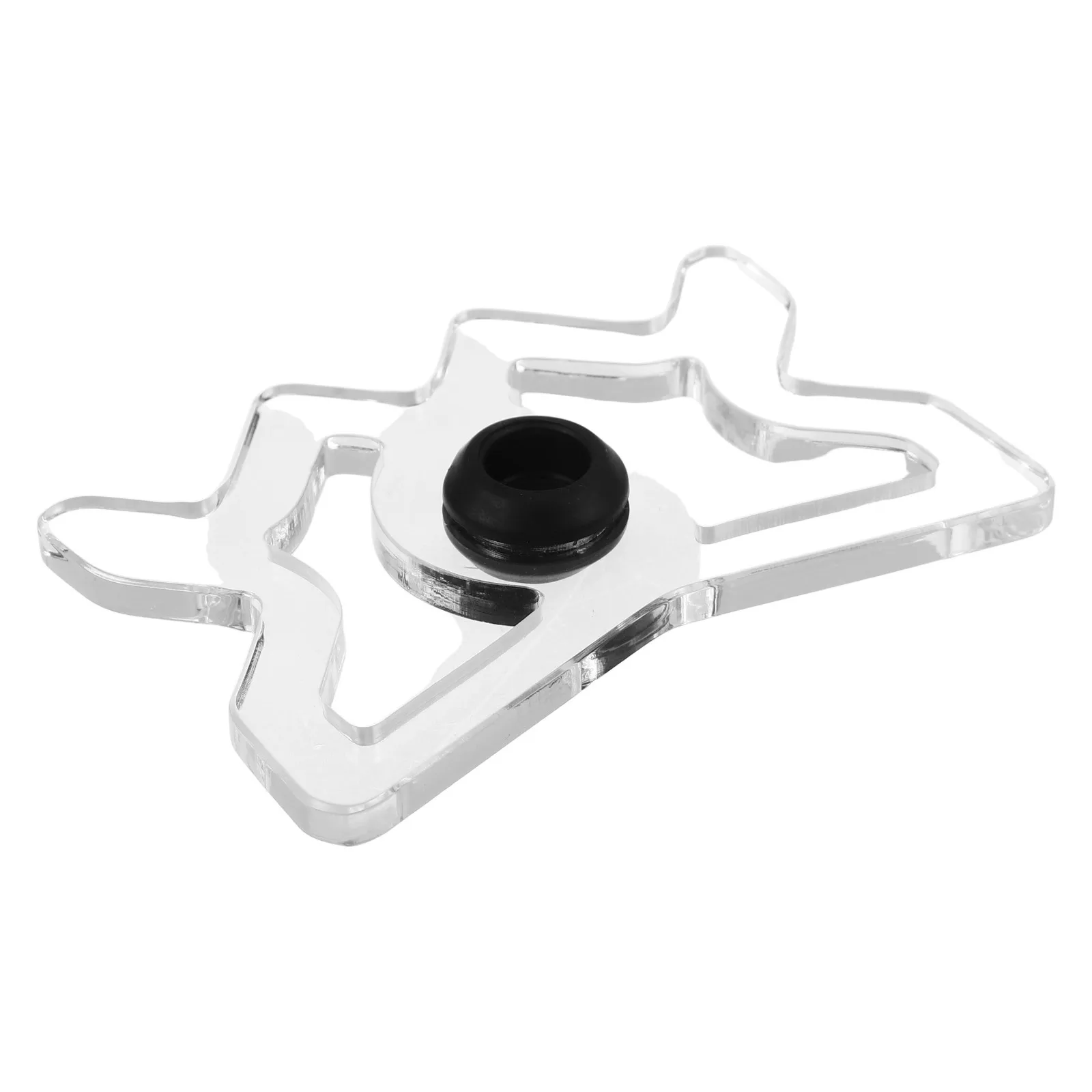 

Efficient Acrylic Cue Rack Transparent Design Secure Stability Snooker Game Room Organizer Accessory Pool Cue Rack Holder