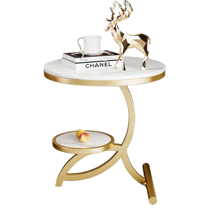 طاولات القهوة المعدنية الدائمة الشمال تصميم الدائمة المدخل طاولة القهوة الصغيرة المدخل الحديث Tavolino Da Salotto أثاث المنزل