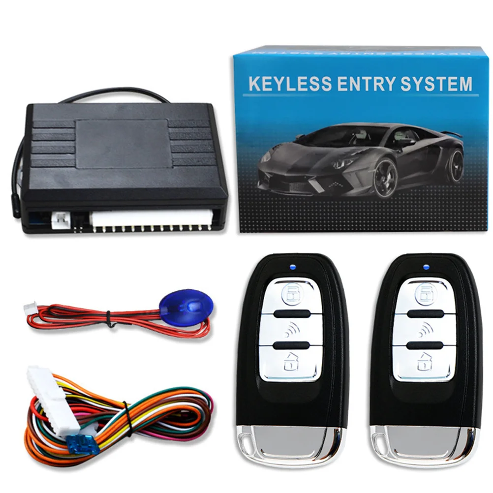 

Auto Remote Start Central Locking Kit for Car Door Control Installation Compatible with Automatic Vehicles