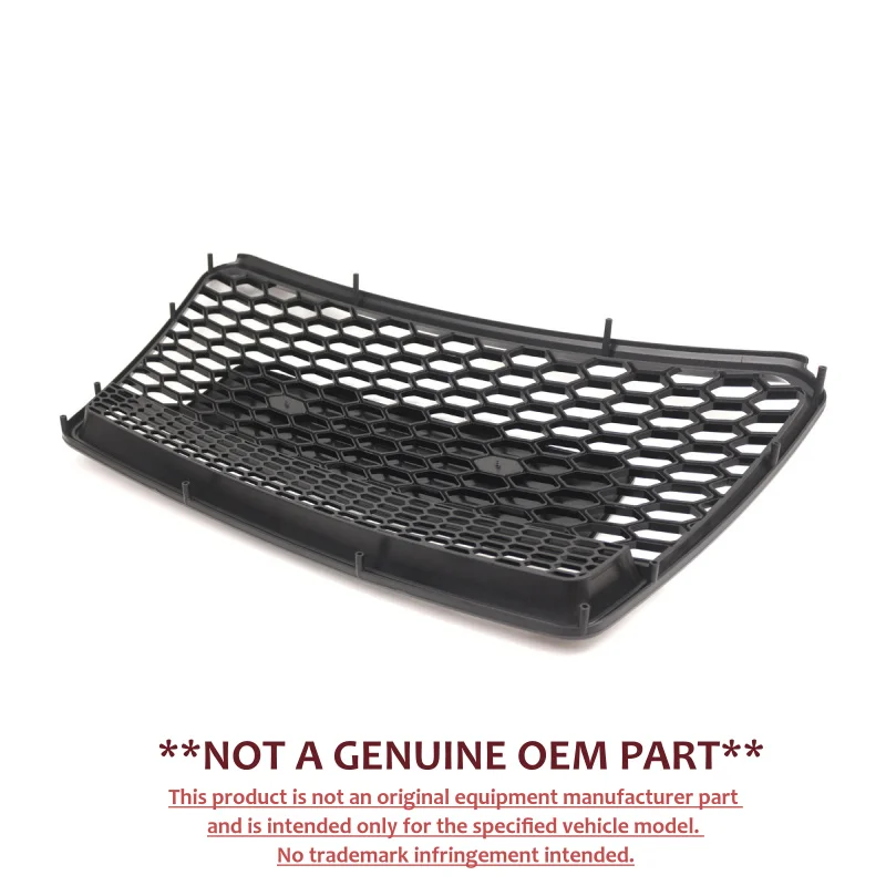 For Audi A7 11‑15 Modified RS Style Front Bumper Lower Grille Air Intake Grill Exterior Replacement Accessories
