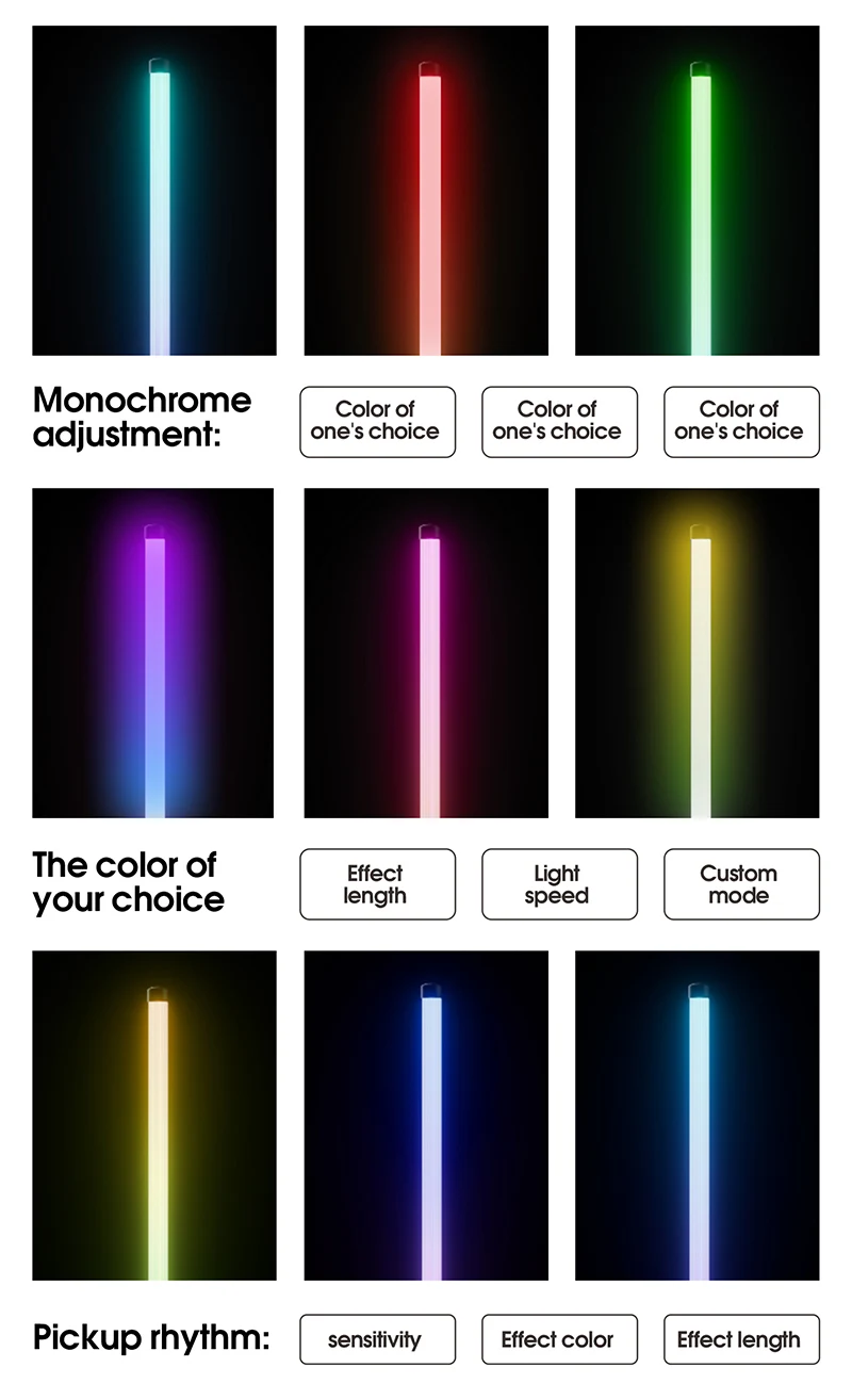 Lámpara de pie LED inteligente con control remoto RGB y control por aplicación, sincronización musical, iluminación de e