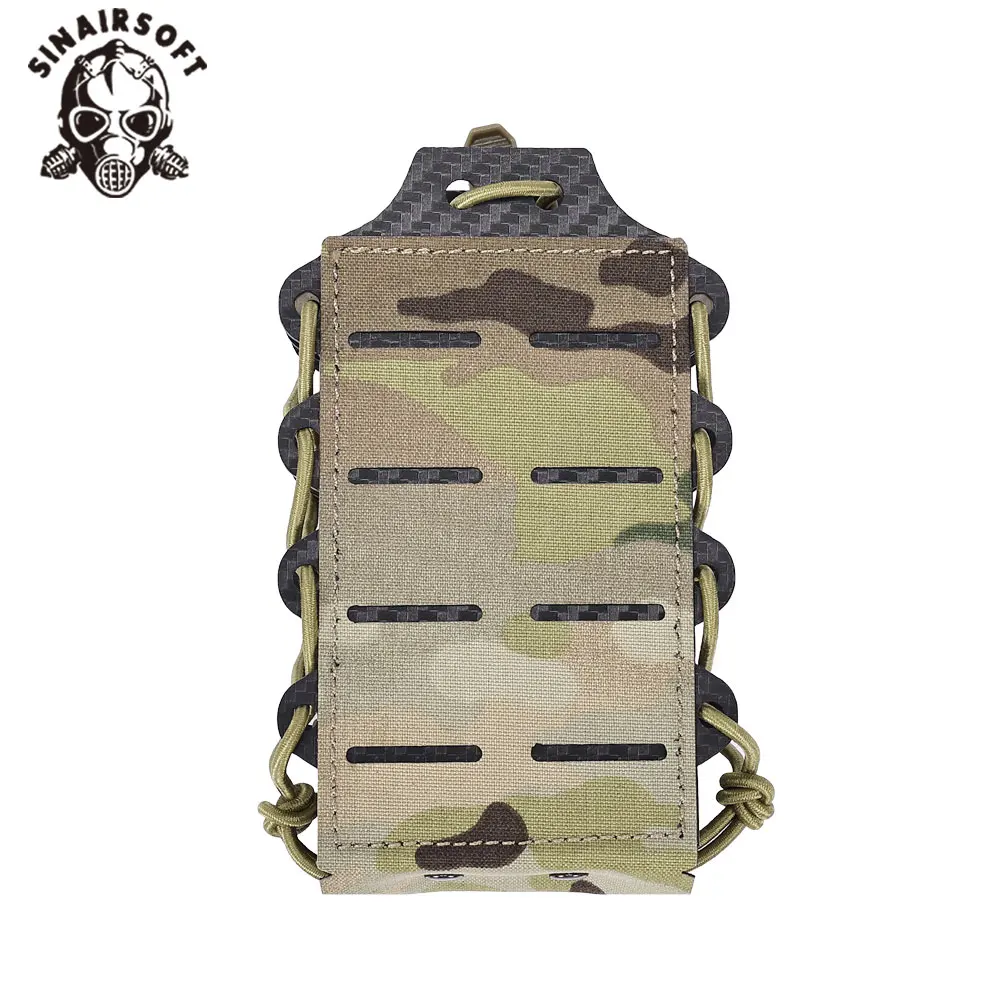 Тактический двухслойный чехол Molle для журналов Mag Pouch для 5,56/7,62 M4 AK AR15 Laser Mag Magazine Pouch Holder Охотничье снаряжение