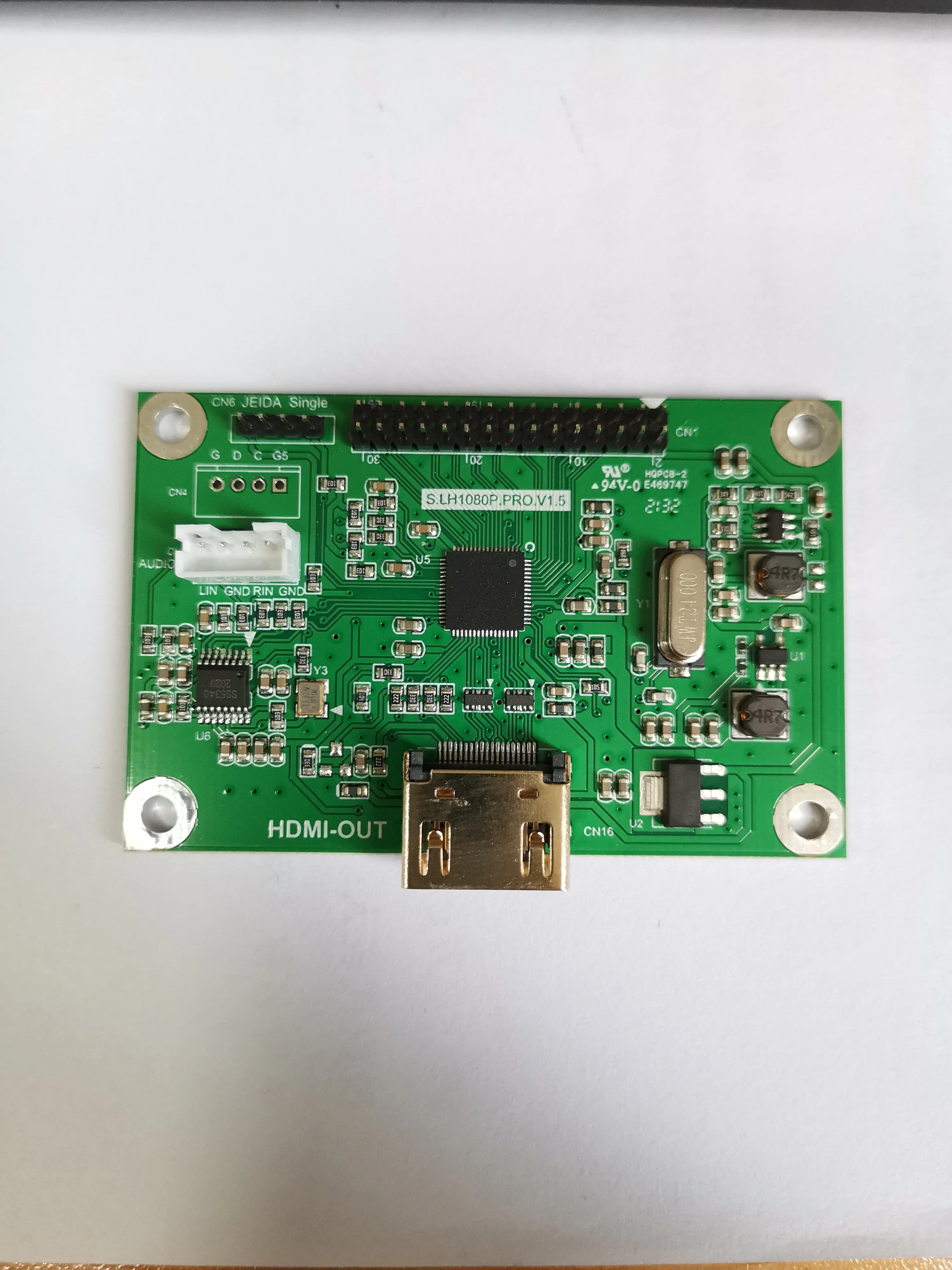LVDS to HDMI adapter board lvds to hdmi output supports multiple resolutions, standard 720P 1080P