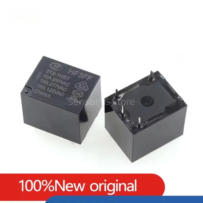 5pcs Industrial Electronic Circuit Board DIY Jqc / hf-3ff-5 005 12 012 24 024 VDC - 1zst 1hst Relay for Household Appliances