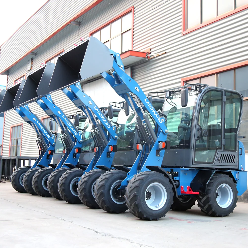 Hot Sell New Energy Electric Loader Efficient Energy-Saving 4WD Loading Transporter High Quality Earth Moving Loader Customized