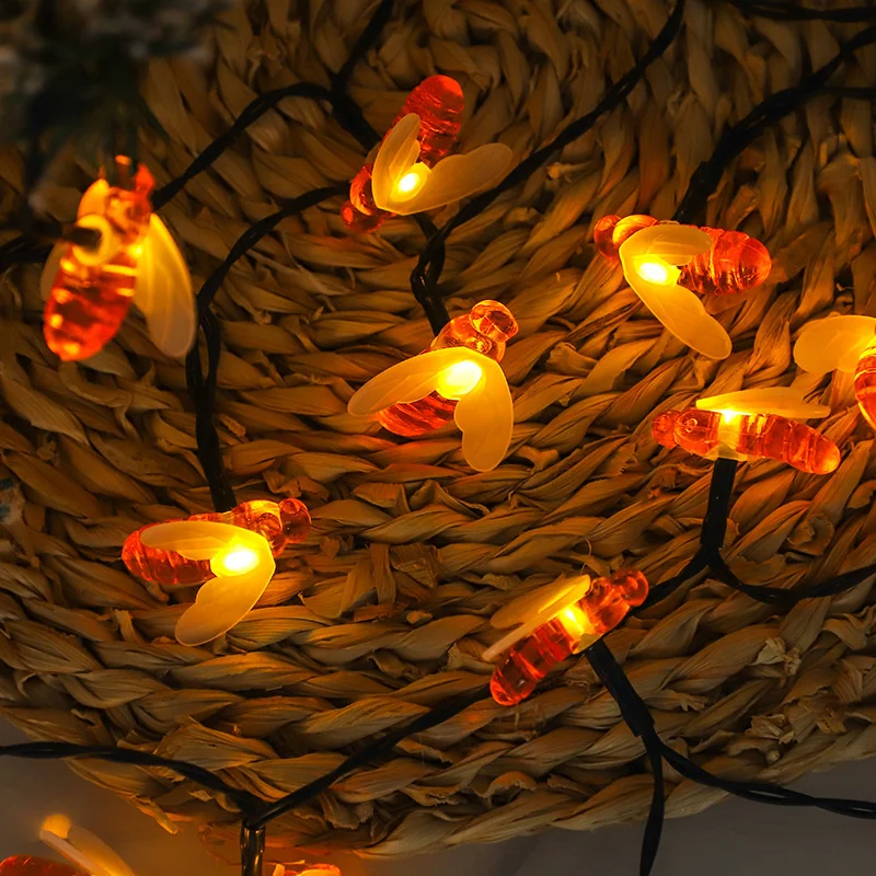 Holiday Solar Outdoor Garden Lights Multiple Colors Led Light 8 Modes Garland for Christmas Wedding Party Lighting Decoration