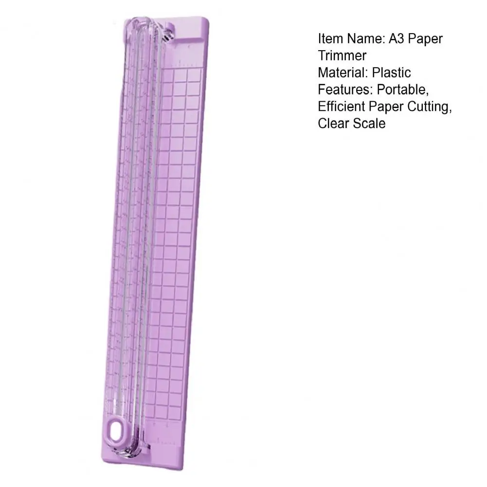 33 centimetri A3 Trimmer di Carta Dritto Scivolo di Carta Utensile da Taglio Affettatrice di Carta Portatile per Scrapbook Artigianale Foto Cartoncino Etichetta Carta