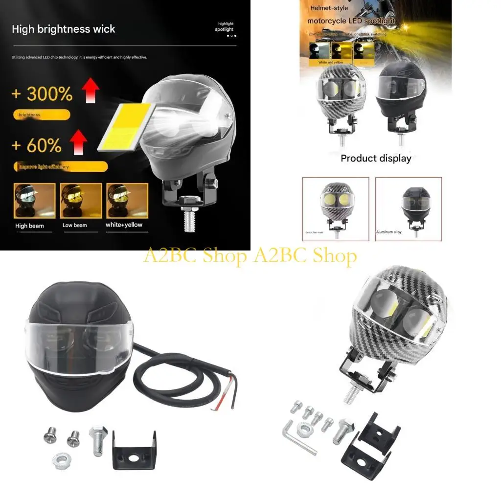 

A2BC Weather Resistant Double Eye LED Lamp for Off Road Riding and Camping Activity