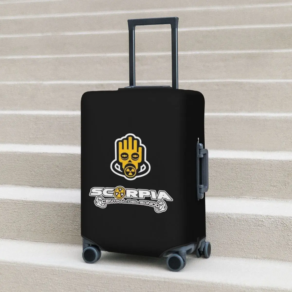 

Scorpia - Central Del Sonido, защитный чехол для чемодана, эластичные защитные чехлы для дорожного багажа на 18-32 дюймов