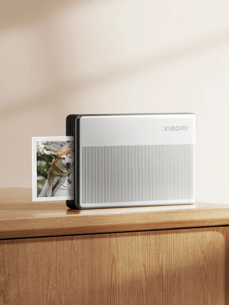 Xiaomi Tragbarer Fotodrucker 1S Bluetooth 5.2 Thermodrucker Multifunktionaler Taschendrucker für Smartphone und Tablet