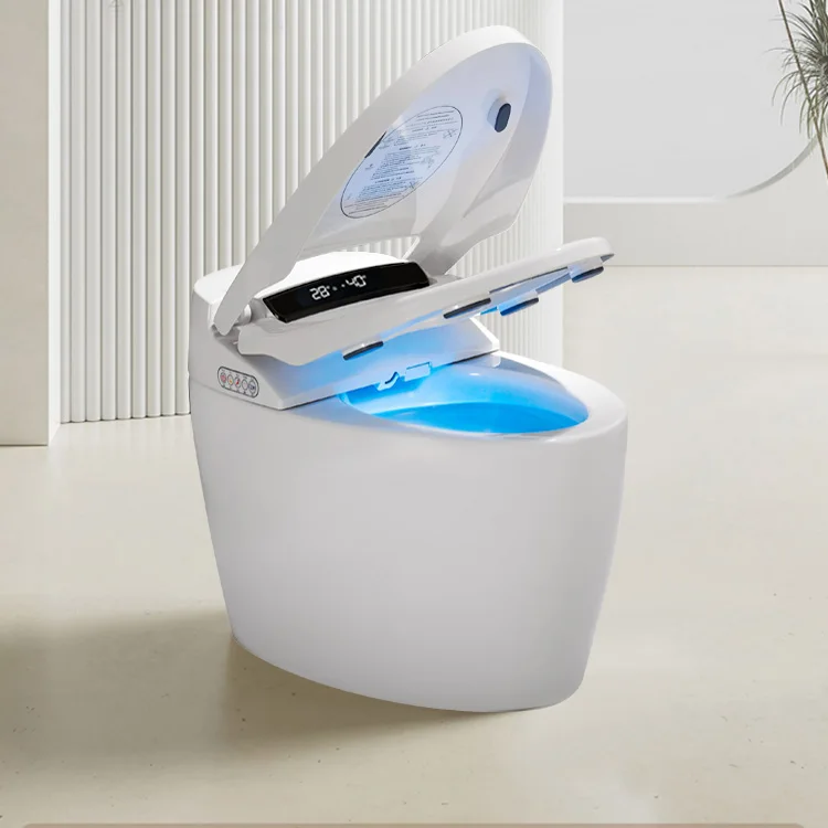 Modern automatic sanitary ware one piece intelligent bidet toilet automatic bathroom wc smart toilet