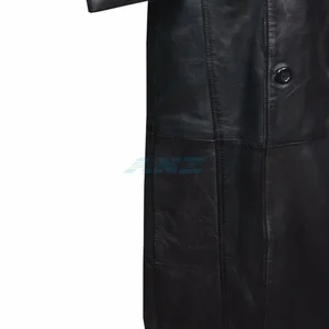 رجالي زي عسكري سترة جلدية سترة واقية عسكرية سترة جلدية كلاسيكية الحرب العالمية الثانية قاطرة سوداء حجم كبير أعلى 8 مبيعات للزي العسكري الألماني - رقم 6