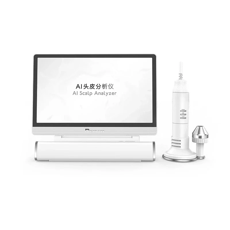 Scalp detector, four spectrum hair follicle high definition skin detector