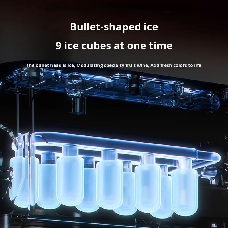 家庭用新型コンパクトミニポータブル全自動製氷機