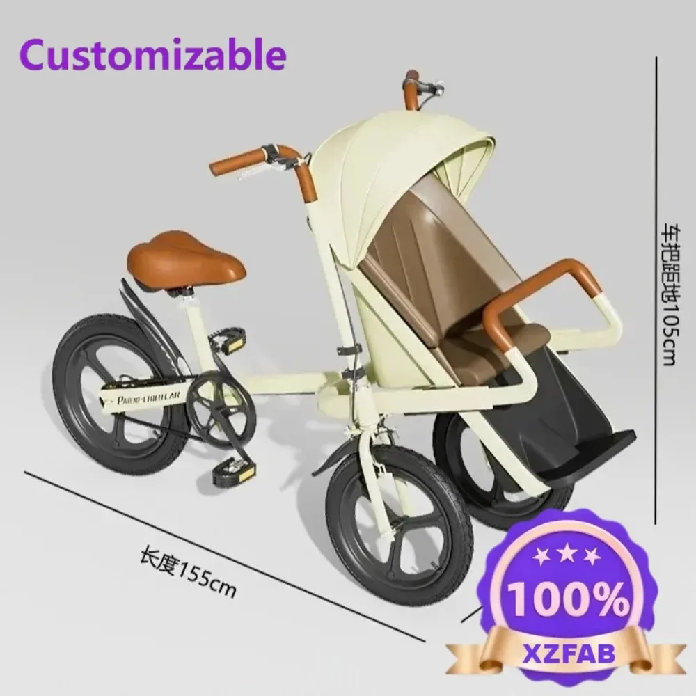 Factory Direct 2026 New bicycle with child bicycle parent-child car 20 inch front baby seat mother and baby car