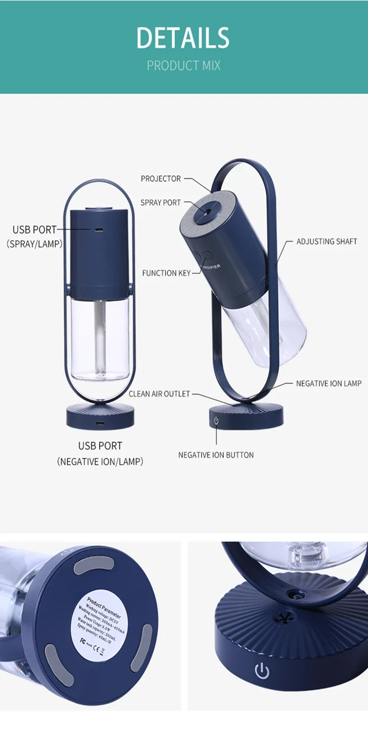 Car Humidifier Wireless Charging Marquee Car Air Purifier Colorful Cup Large Fog Spray To Remove Odors Car Accessories