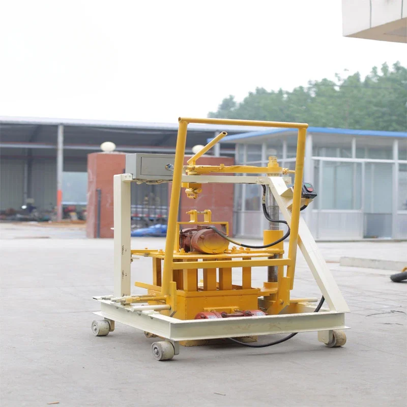 Automatic Concrete Hollow Block Brick Making Machine