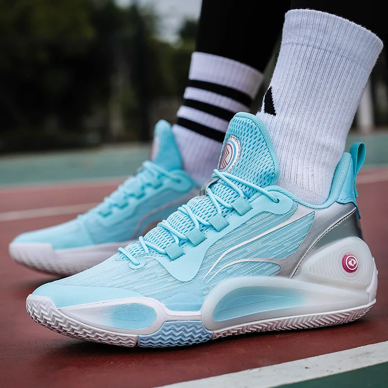 New Couple Casual Sports Sneakers, Breathable Comfort Running Shoes, Lightweight Anti-slip Basketball Footwear for Men Women
