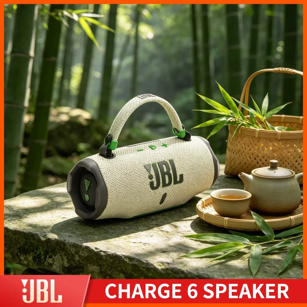 Meadow Bar Dynamic Bass JBL CHARGE6 Bluetooth Speaker RGB Handsfree IP67 Waterproof Dual Driver TF Card Wireless Stereo Audio