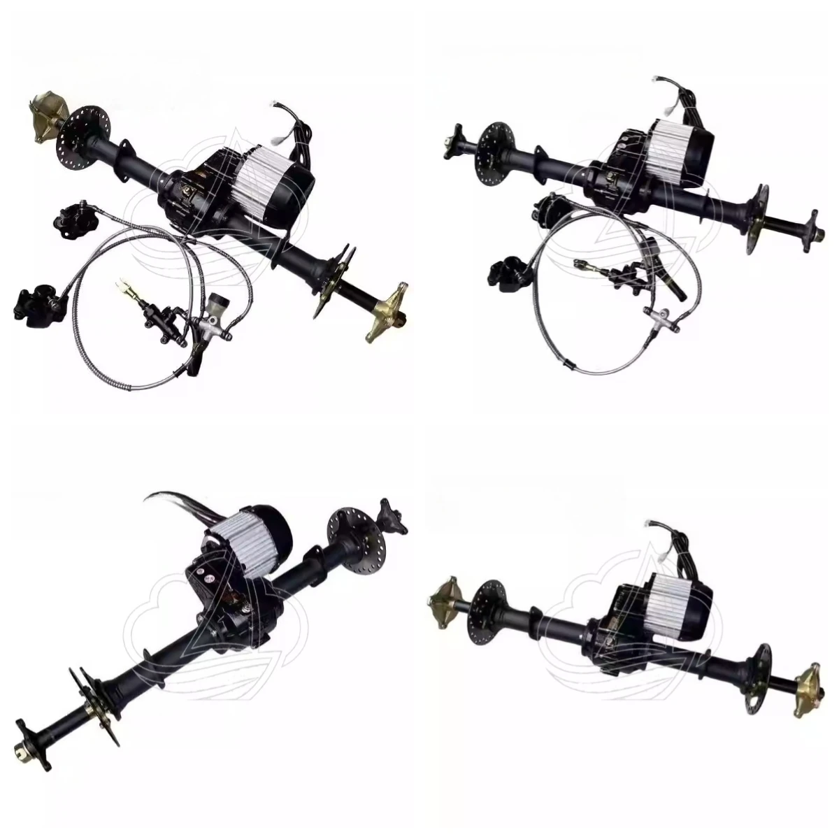 Rebuilt Four-Wheel Electric Vehicle Axle Drive Differential Assembly