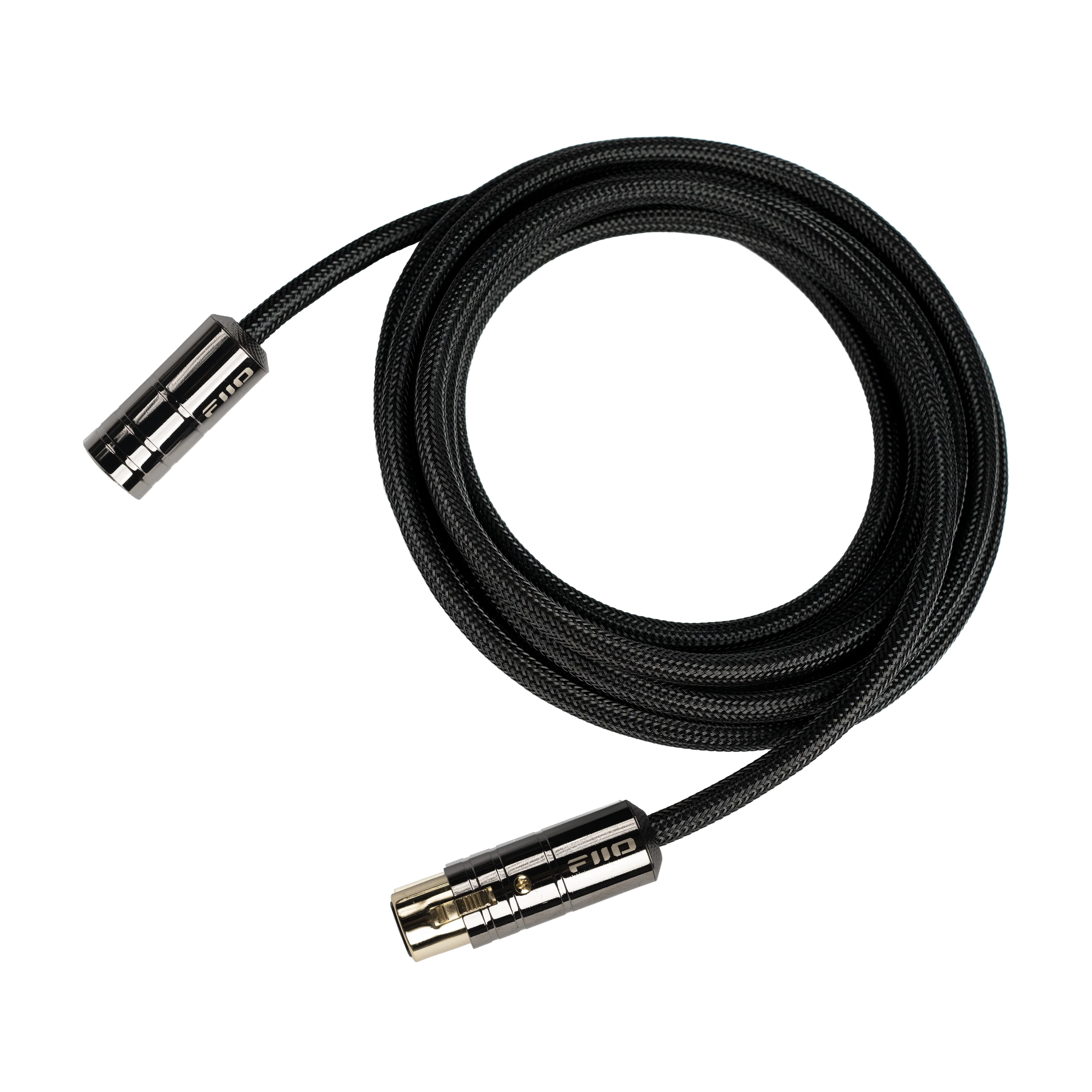 FiiO LX-XLR3 2025 3-Pin XLR Male-to-Female Audio Cable, 20AWG High-Purity OFC Conductors(20AWG×3), 3Meters Length