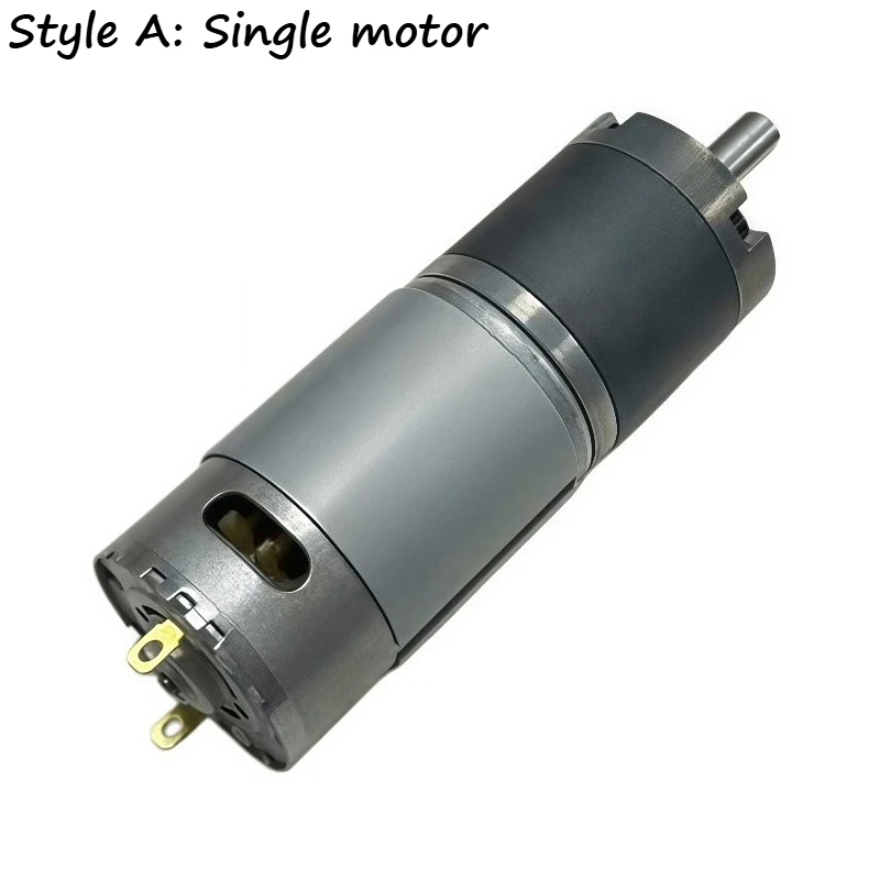 Planetary gear reduction motor 36GM-550, equipped with a speed controller, capable of both forward and reverse rotation motor
