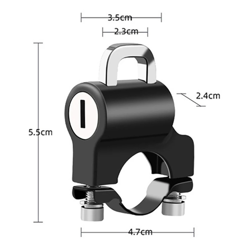 Multifunctional Motorcycle Helmet Lock for Bicycle Electric Scooter Security Lock Easy To Install Cycling Equipment