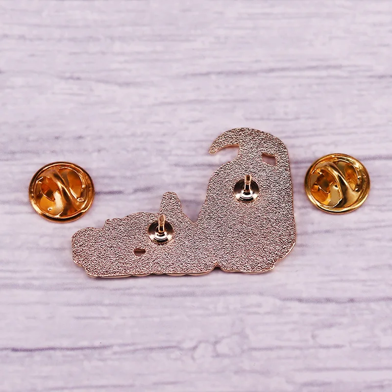 My Neighbor Totoro Cartoon Character Metal Button Badge Collectible Decorative Lapel Pin Anime Peripheral Souvenir Gift for Fans