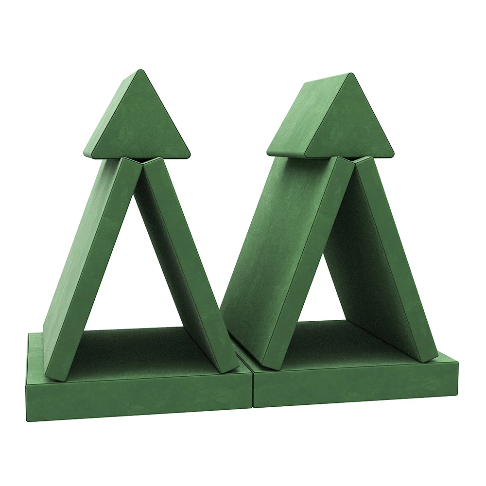 25 قطعة/المجموعة الفاخرة الإبداعية الاطفال اللعب الأريكة للتعليم المبكر التدريب الحسي وحدات رغوة طقم أريكة مع العديد من الأشكال أريكة