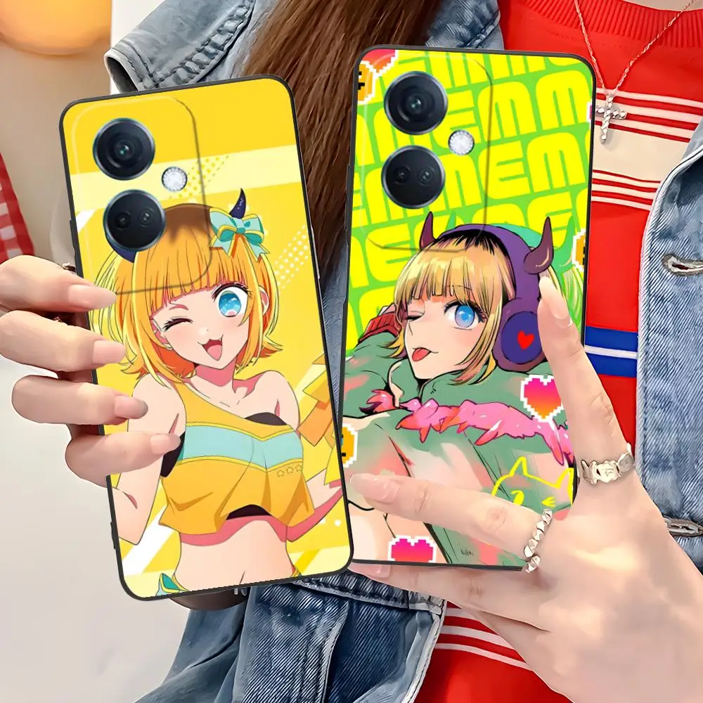 

Oshinoko Mem cho Phone Case for OPPO Find X9 X8 X7 X6 X5 X3 X2 Plus s Pro Ultra Lite Colorful Printing Cover Luxury Pretty Cover