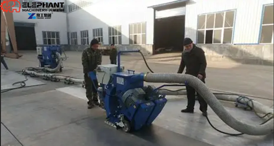 Pavement Shot Blaster Dedicated to Highway Maintenance Stable Performance in Long-distance Road Work