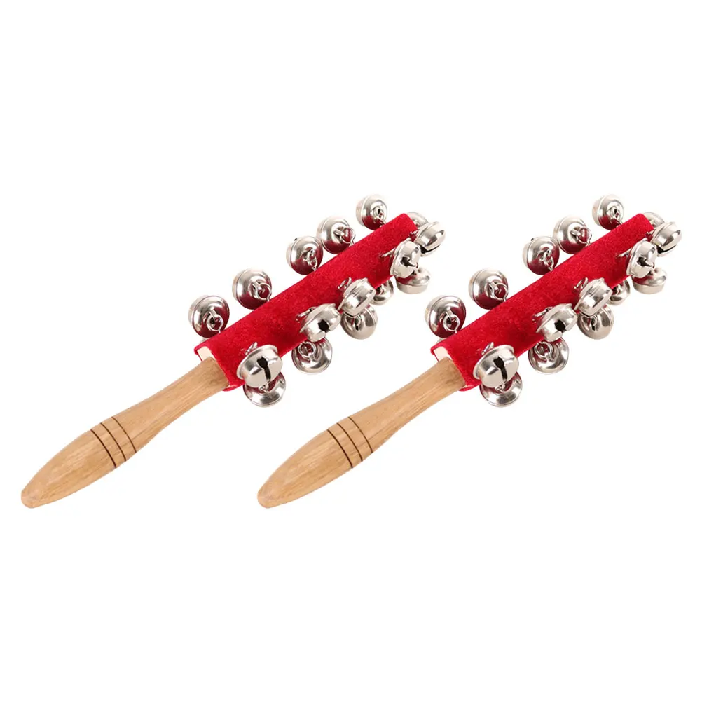 Chocalho portátil para crianças, 2 peças, música, iluminação, percussão, agitador de bebê, leve, seguro, educacional