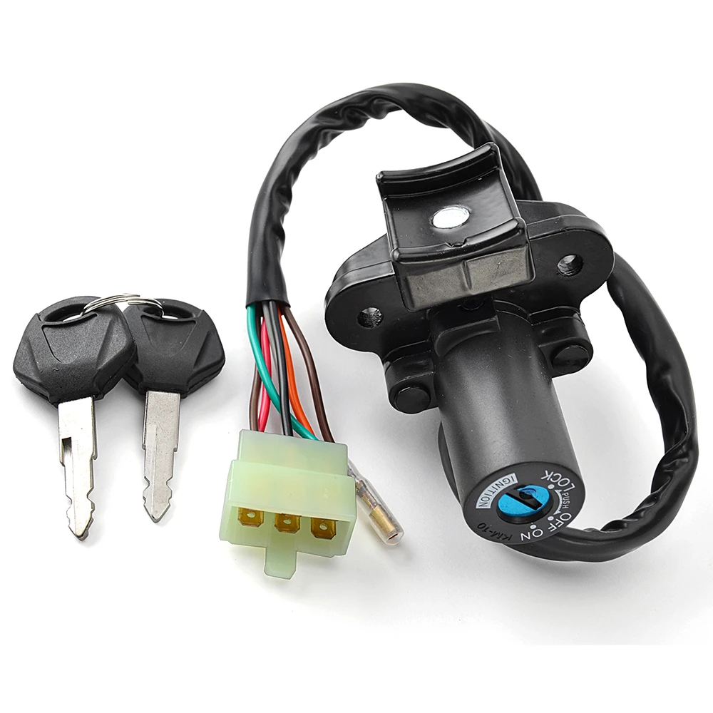 Motorcycle Ignition Switch with Key For Kawasaki EX250 300 Ninja 250 300 ER250 Z300 BR250 Z250SL ABS 27005-5157