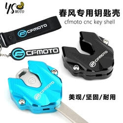 For CFMOTO CF NK 250 650NK 400NK 250NK 300NK 400GT 650MT MT800 250SR CLX700 Motorcycle Keychain Keyring & Key Case Cover Shell