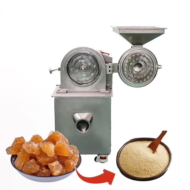 Commercial Stainless Steel Powder Pulverizer Grinding Machine With Low Noise