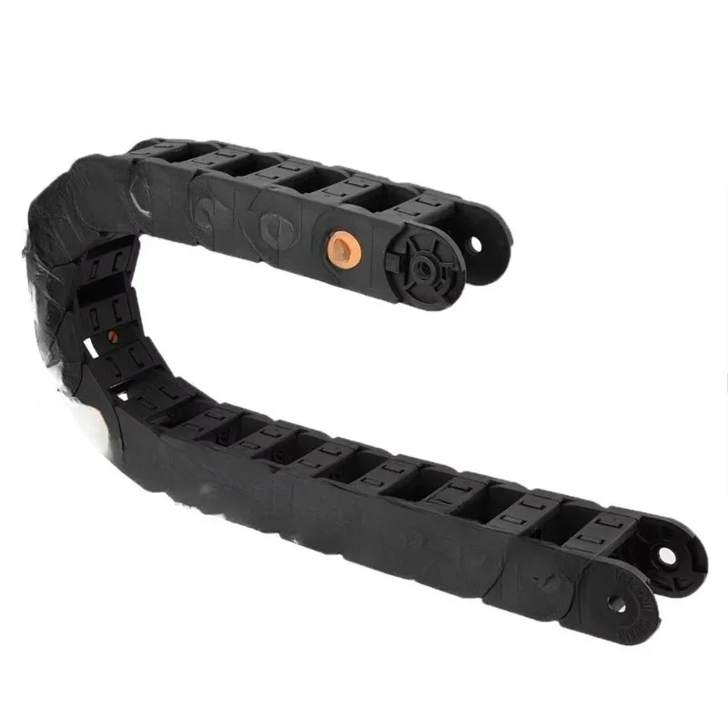 

Thickened wear-resistant and heat-resistant flexible plastic drag chain