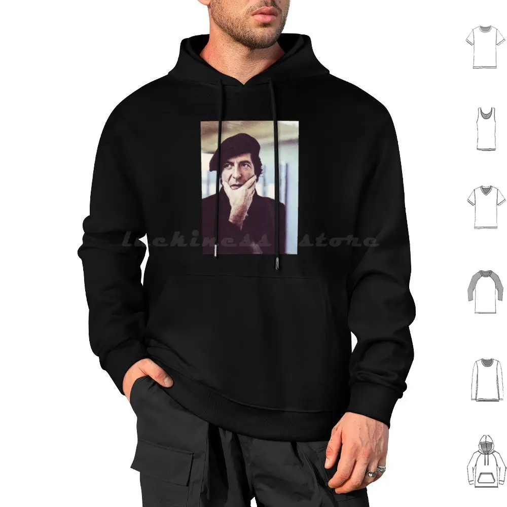 Leonard Cohen Photo In Beret Hoodies Long Sleeve Leonard Cohen Greatest Hits Leonard Cohen Books Leonard Cohen Best Of