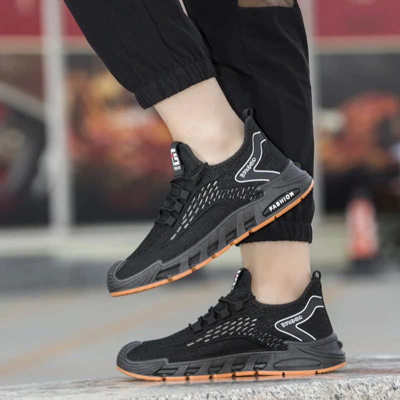 Breathable Men's Sports Shoes 2024 New Men's Casual Shoes Comfort Wear-resistant Outdoor Male Jogging Driving Walking Shoe Tenis