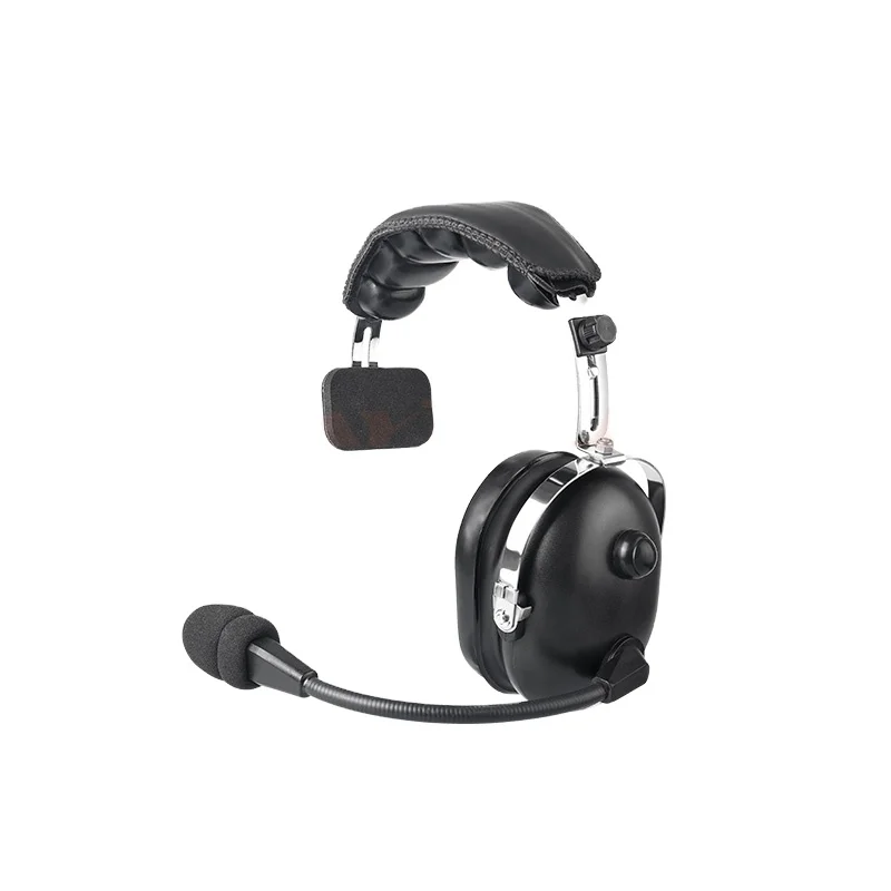 2025 Retevis EHK005 Single Ear Headset with Microphone Custom Logo Working Noise Cancelling Intercom Accessory