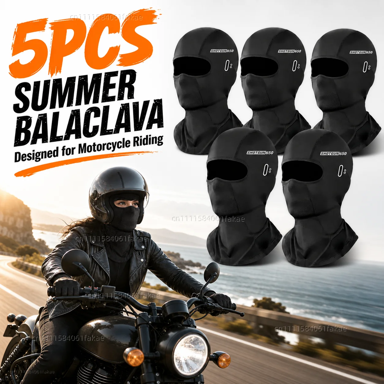 Motorcycle Gear Protection - 5PCS Motorcycle Bivakmuts Zomer UV-bescherming Bril