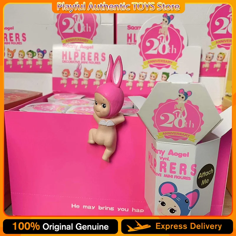 

Sonny Angel Genuine Hippers Looking Back Series Surprise Blind Box Anime Mini Figure Model Doll Toys for Children Birthday Gifts