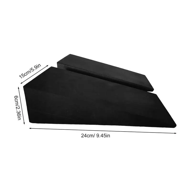 Lightweight And Portable Non-slip Stretch Slant Boards Squat Ramp Yoga Wedge Blocks Lightweight Squat Wedge Wrist Lower Back