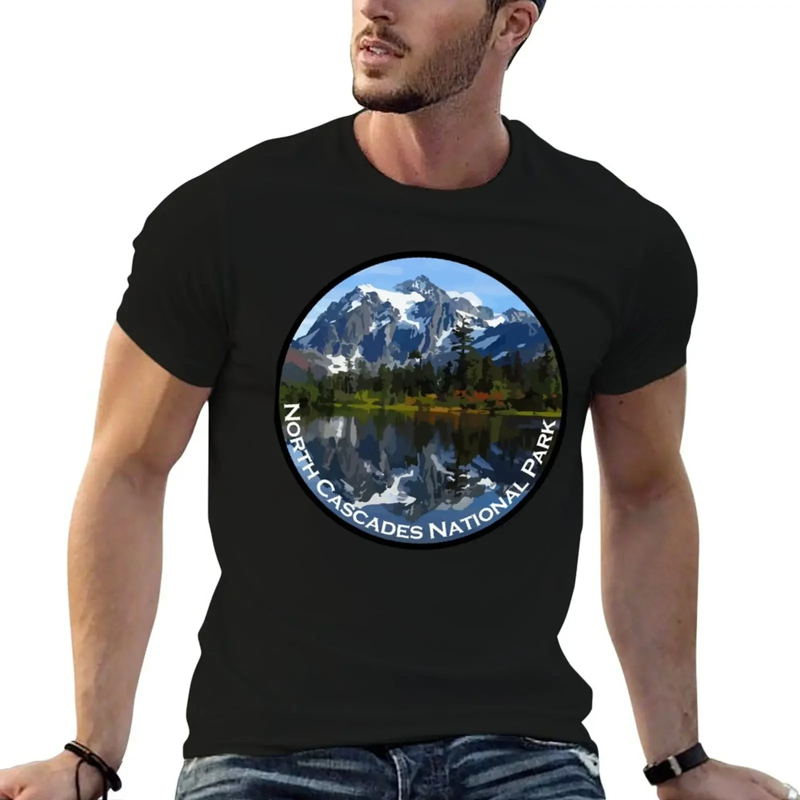 

North Cascades National Park T-Shirt rapper graphic tees vintage t shirts oversized graphic tee for a boy sweat shirts, men