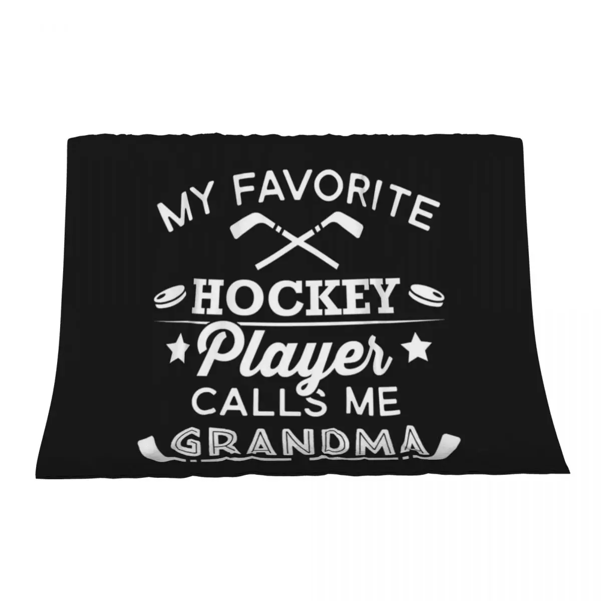 

Favorite Ice Hockey Player Gift For Grandma Throw Blanket sofa bed For Decorative Sofa Custom Plaid Blankets