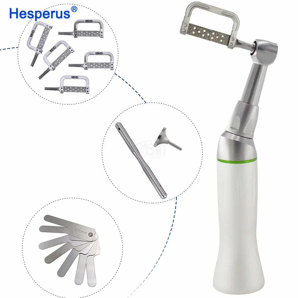 Den  tal Orthodontic Interproximal Enamel Reduction Reciprocating IPR System Stripping 4:1 Contra Angle Orthodontic Tool