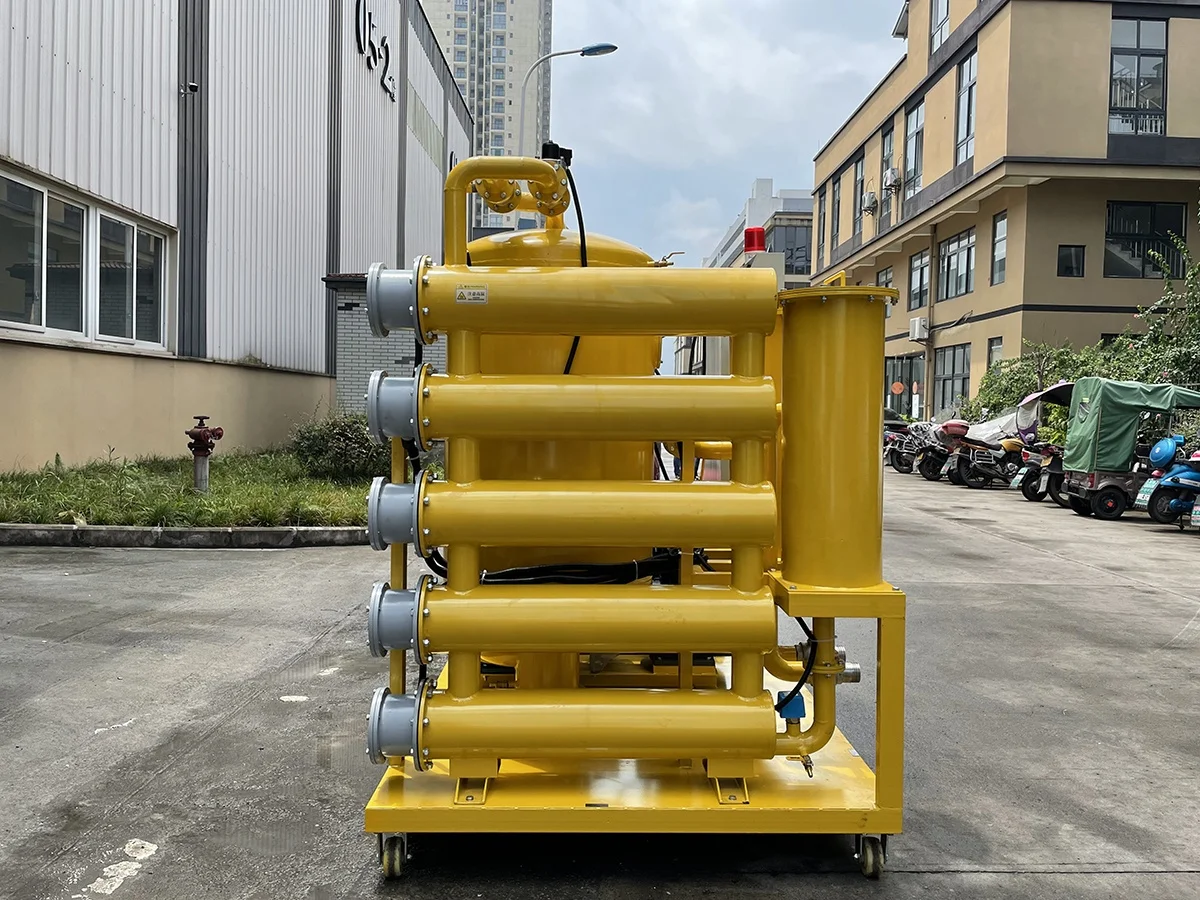 Degasificador de aceite de transformador de alto vacío/máquina de deshidratación y degrasificación de aceite de aislamiento