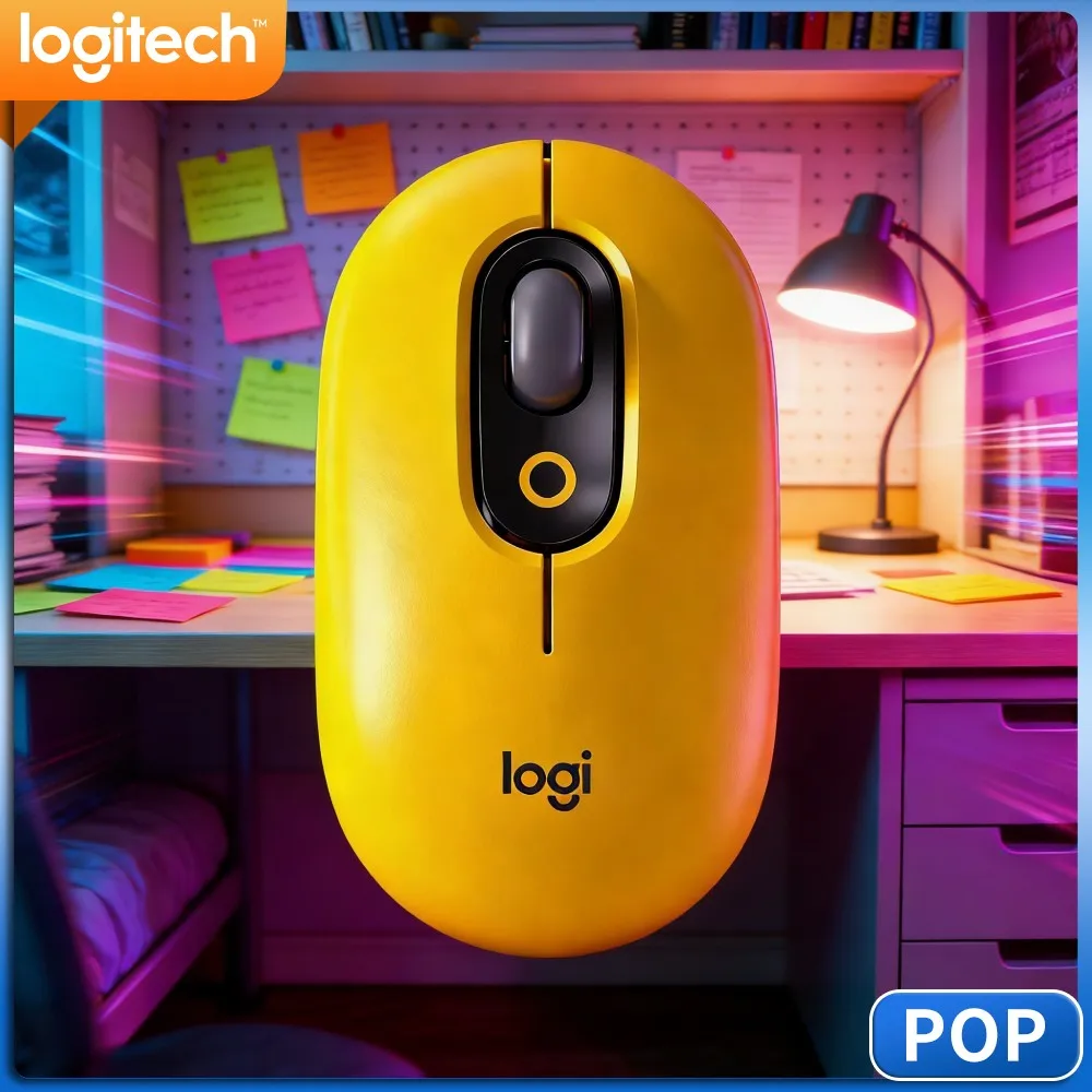 Logitech M350 POP Mouse Auto‑Sleep Multi‑Device‑Pairing For Urban‑Renewal‑Project‑Managers Cross‑Platform‑Work